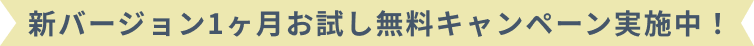 期間限定!1か月お試し